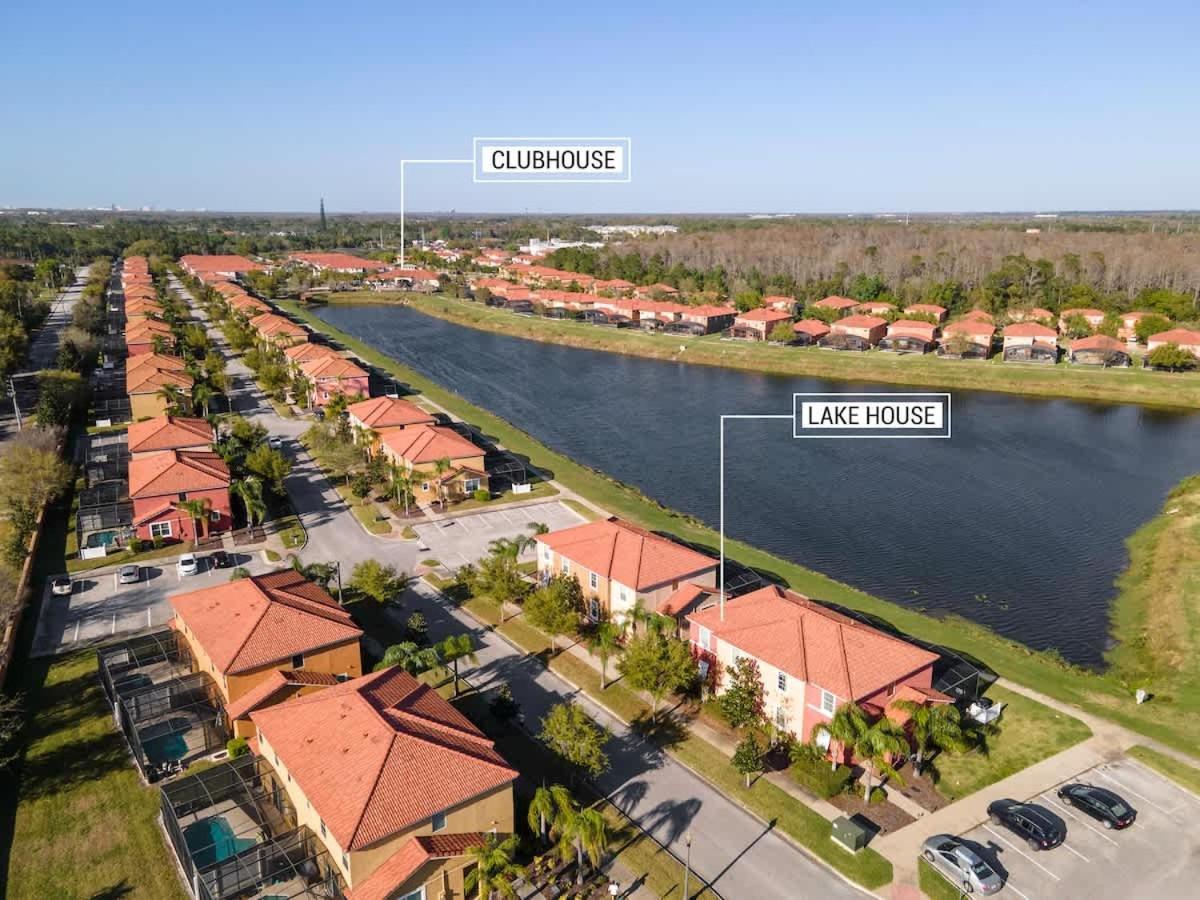 4Br Townhome With Lake View - Bl481 Kissimmee Exterior photo