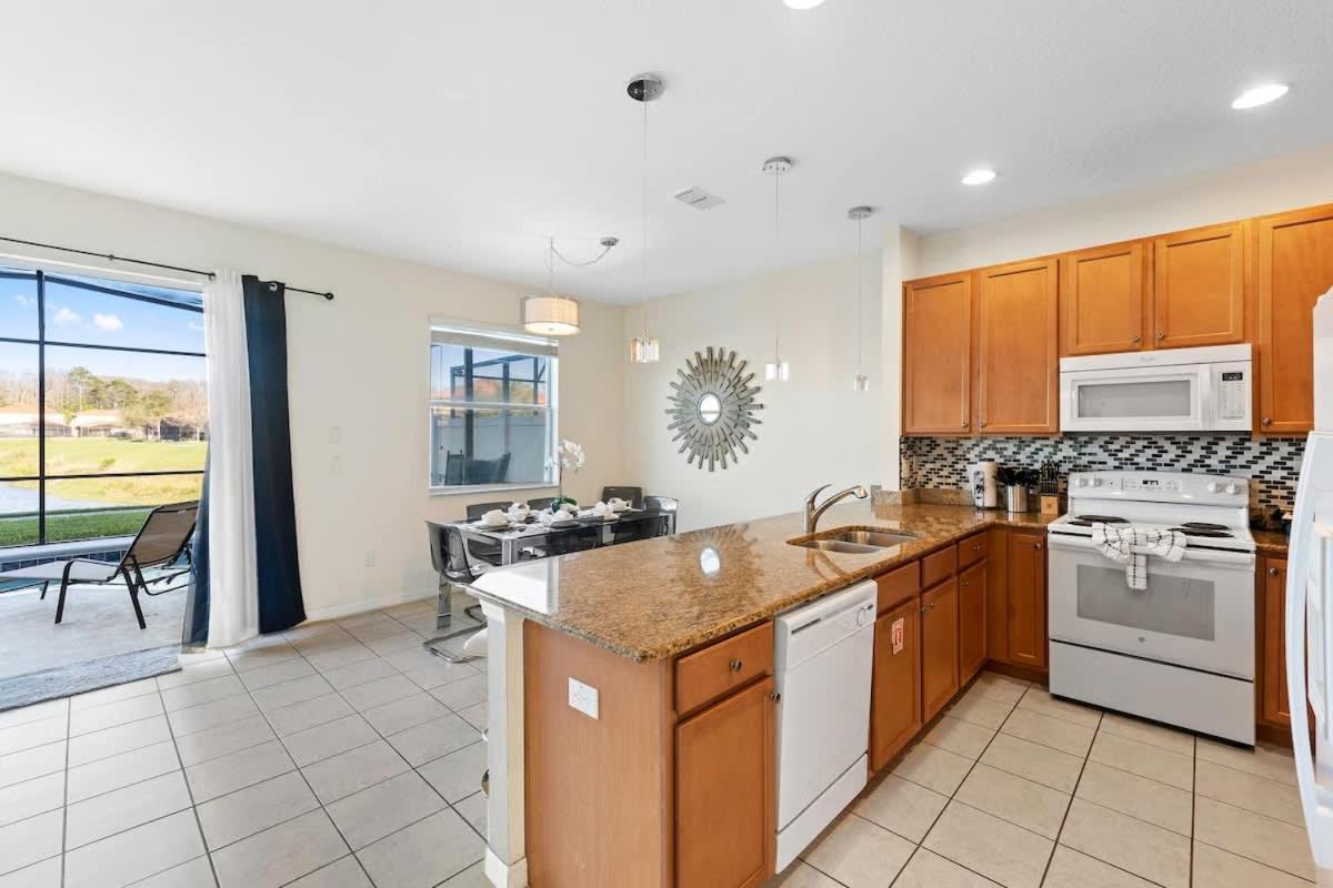 4Br Townhome With Lake View - Bl481 Kissimmee Exterior photo